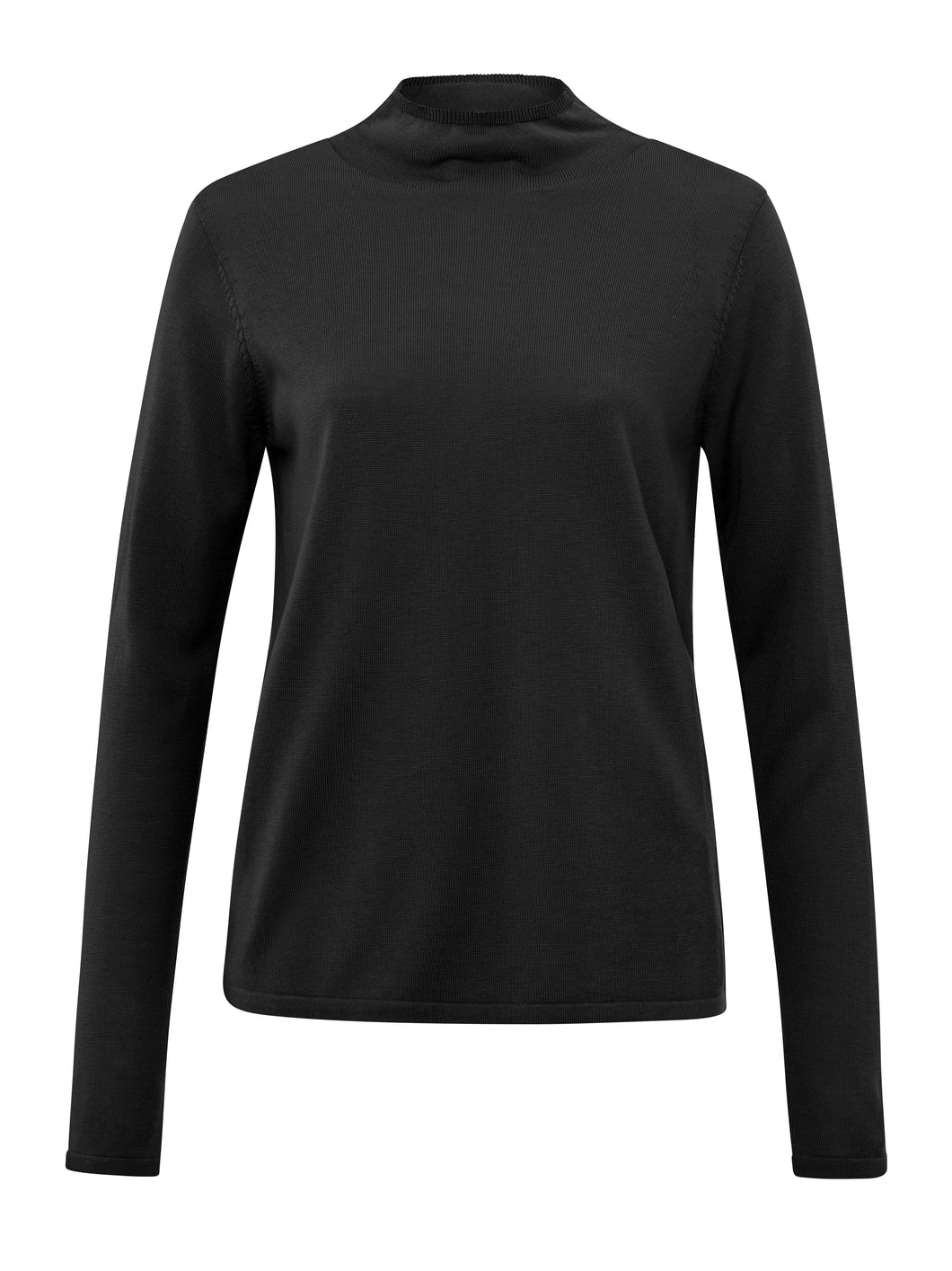 High Neckline fitted sweater Yaya the Brand