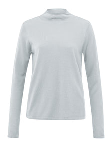 High neckline fitted sweater Yaya the Brand