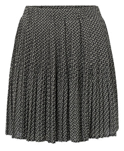 Printed plisse mini skirt Yaya the Brand