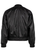 Load image into Gallery viewer, Hariet Oversized Leather Bomber Mauritius