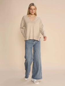 Tani V-neck knit Mos Mosh