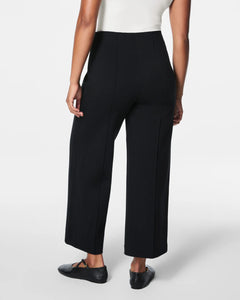 Ponte Cropped Wide Leg Spanx