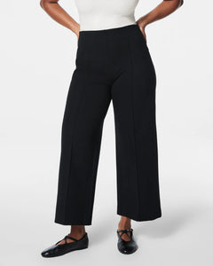 Ponte Cropped Wide Leg Spanx