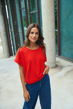 Load image into Gallery viewer, Mila short sleeve Round neck Saint Tropez