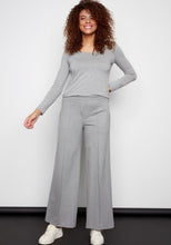 Load image into Gallery viewer, Amiri grey ponte wide-leg pant - I Love Tyler Madison