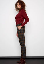 Load image into Gallery viewer, Scottie Baltimore plaid ponte full-length pant - I Love Tyer Madison