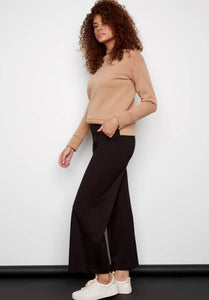 Roxanne solid lt ponte wide leg pant - I Love Tyler Madison