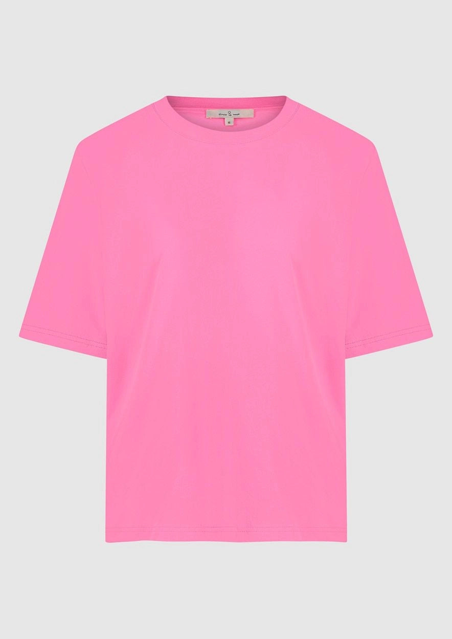 Girls Cleo Tee Knockout Pink - Circle of Trust