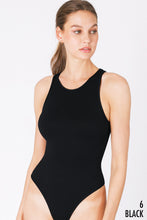 Load image into Gallery viewer, NS8233 Ribbed High Neck Bodysuit Nikibiki