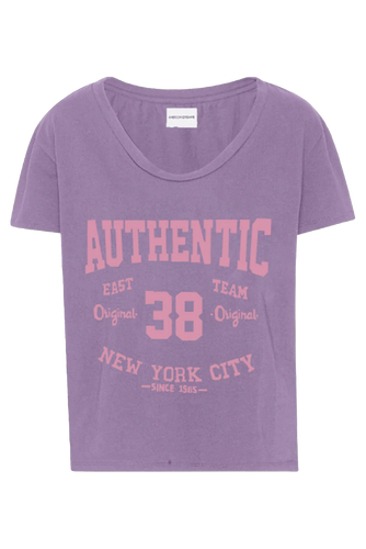 T-Shirt Lilac 38 East Authentic Cotton Tee AmericanDreams