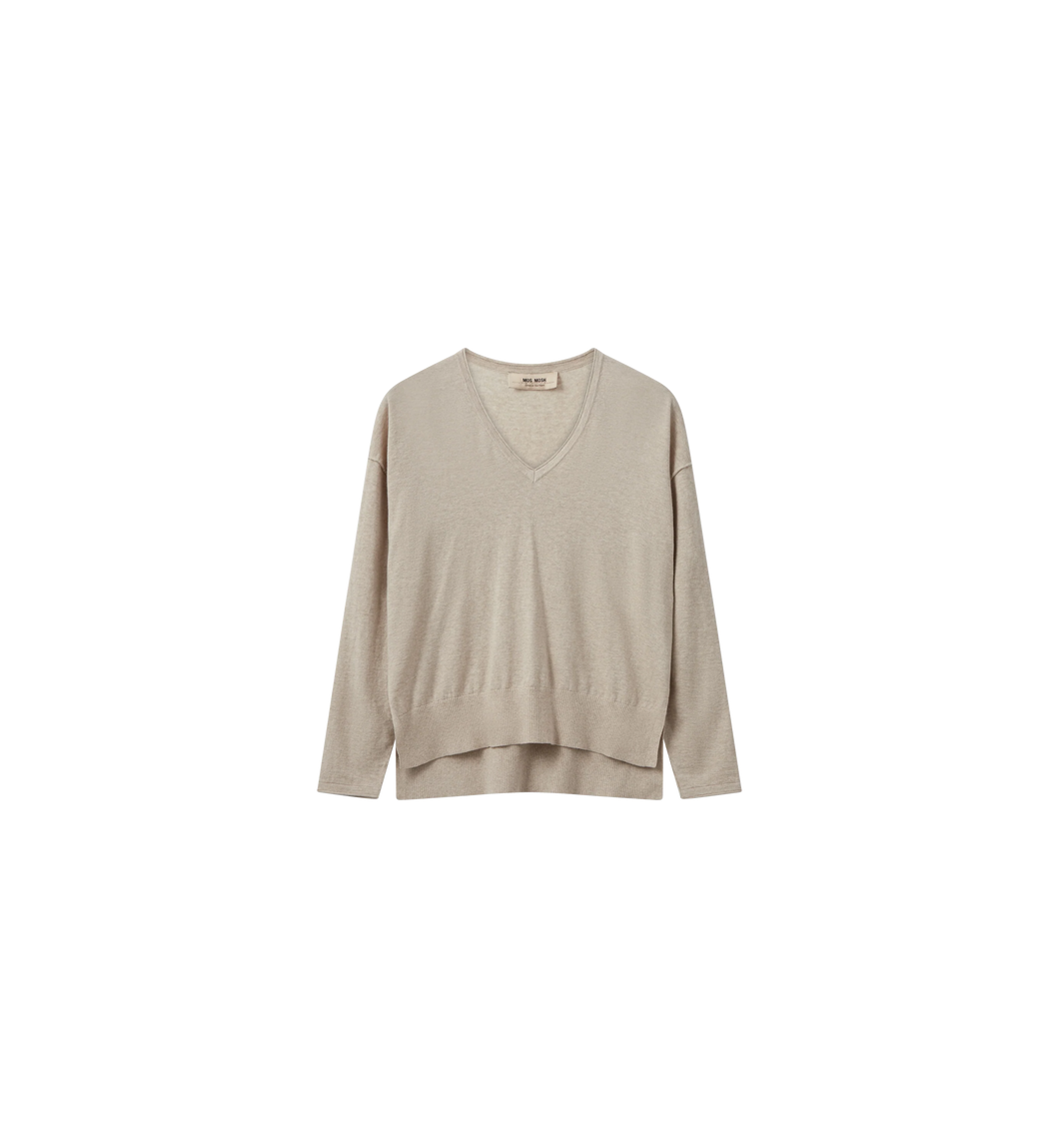 Tani V-neck knit Mos Mosh