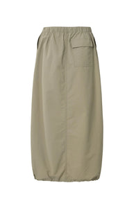 Nylon Cargo Midi Skirt Yaya the Brand