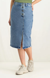 Denim midi skirt Yaya the Brand