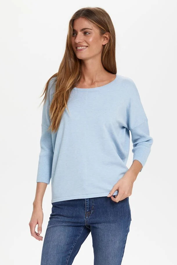 Mila Round Neck Pullover Saint Tropez