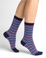 Load image into Gallery viewer, Stripes Patern socks Bleuforet